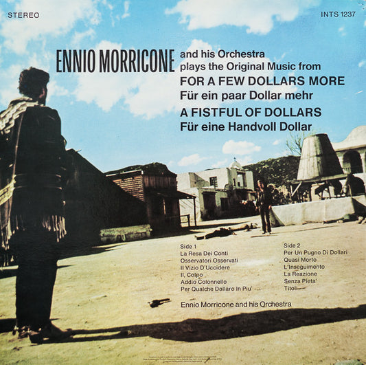 The Ennio Morricone Orchestra : For A Few Dollars More / A Fistful Of Dollars (LP, Comp)