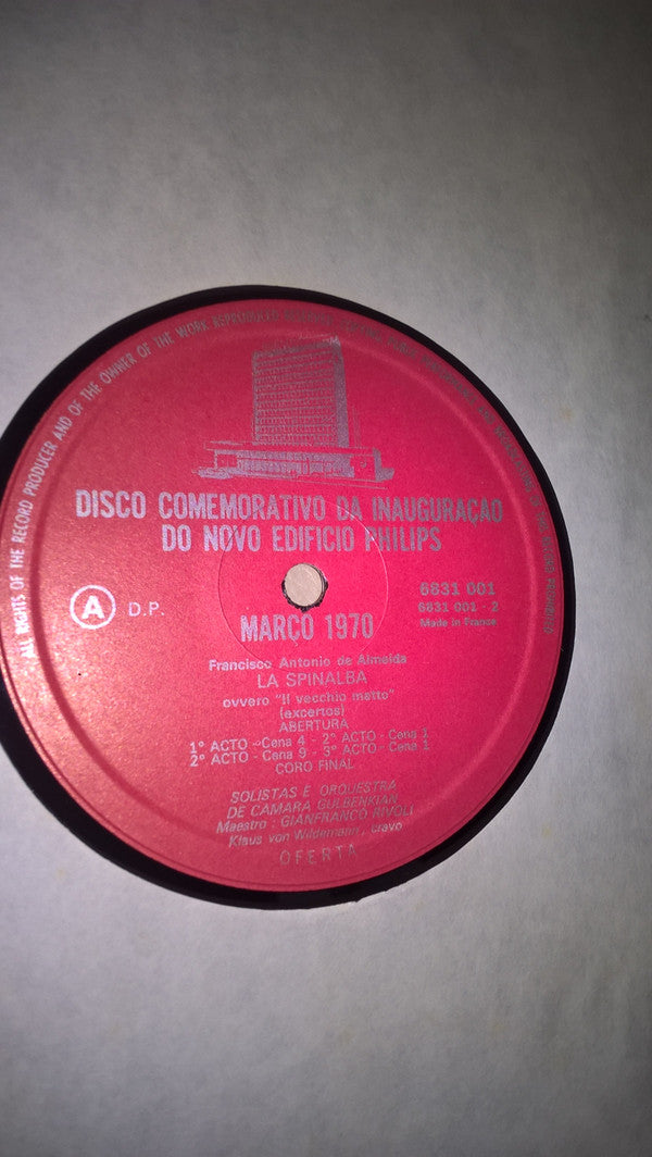 Various : Disco Comemorativo Da Inauguração Do Novo Edifício Philips (2xLP, Comp)