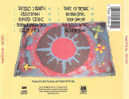 Temple Of The Dog : Temple Of The Dog (CD, Album)