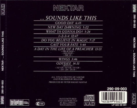 Nektar : ...Sounds Like This (CD, Album, RE, RP)