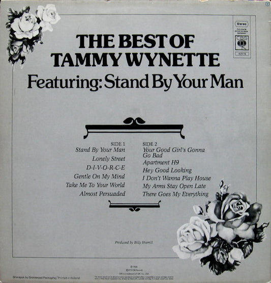 Tammy Wynette : The Best Of Tammy Wynette (LP, Comp, RE)