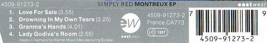 Simply Red : Montreux EP (CD, EP)