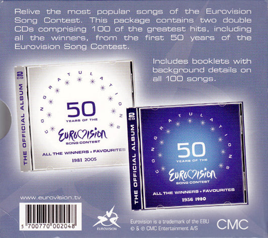 Various : The Very Best Of The Eurovision Song Contest (4xCD, Comp)