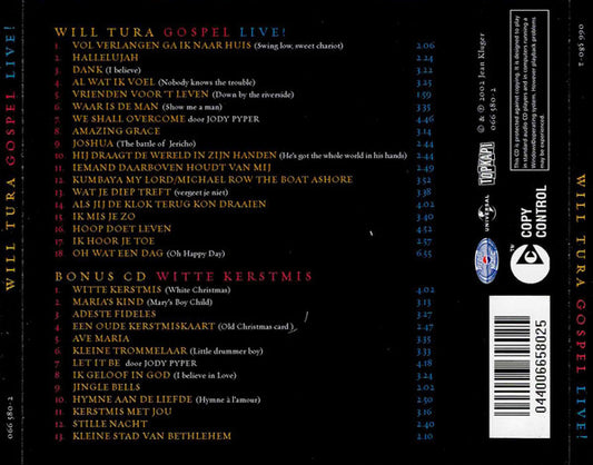 Will Tura : Gospel Live ! (2xCD, Album, Copy Prot., Ltd)