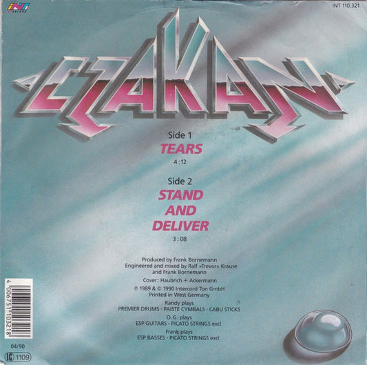 Czakan : Tears (7", Single)