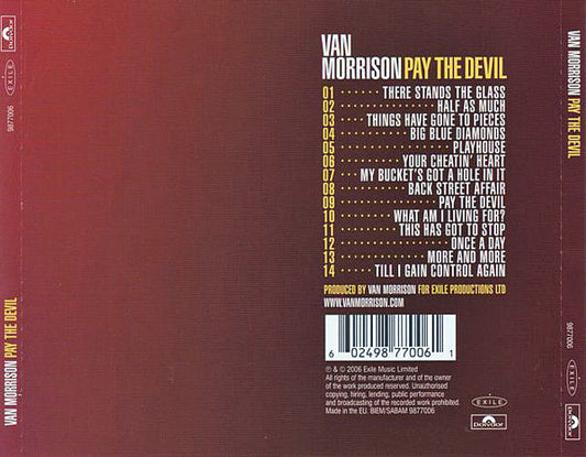 Van Morrison : Pay The Devil (CD, Album)