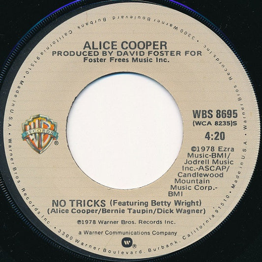 Alice Cooper (2) : How You Gonna See Me Now (7", Single, RP, Jac)