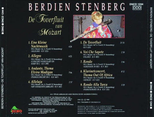 Berdien Stenberg : De Toverfluit Van Mozart (CD, Album)