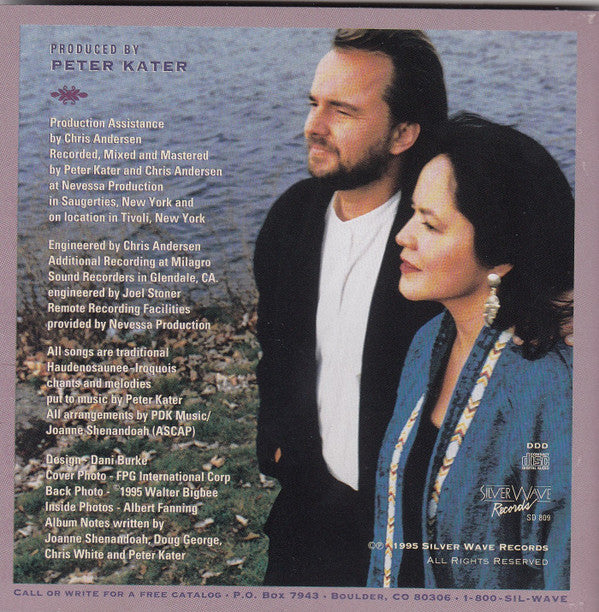 Joanne Shenandoah with Peter Kater : Life Blood (CD, Album)