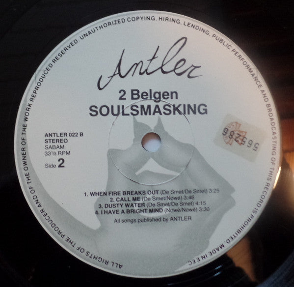 2 Belgen : Soulsmasking (LP)