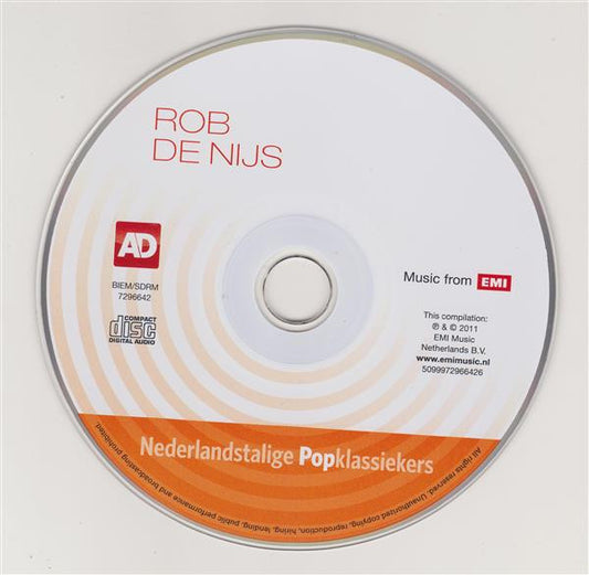 Rob De Nijs : Nederlandstalige Popklassiekers (CD, Comp)