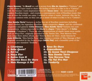 Clara Moreno : Meu Samba Torto (CD, Album)