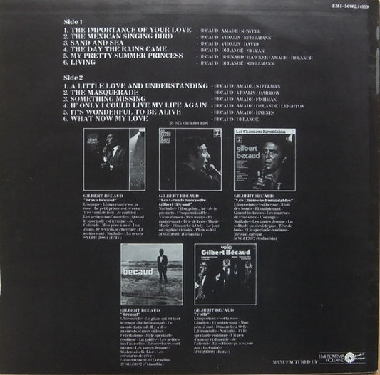 Gilbert Bécaud : A Little Love And Understanding (LP, Album)