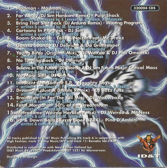 Various : Thunderdome - School-Edition (CD, Single, Mixed)