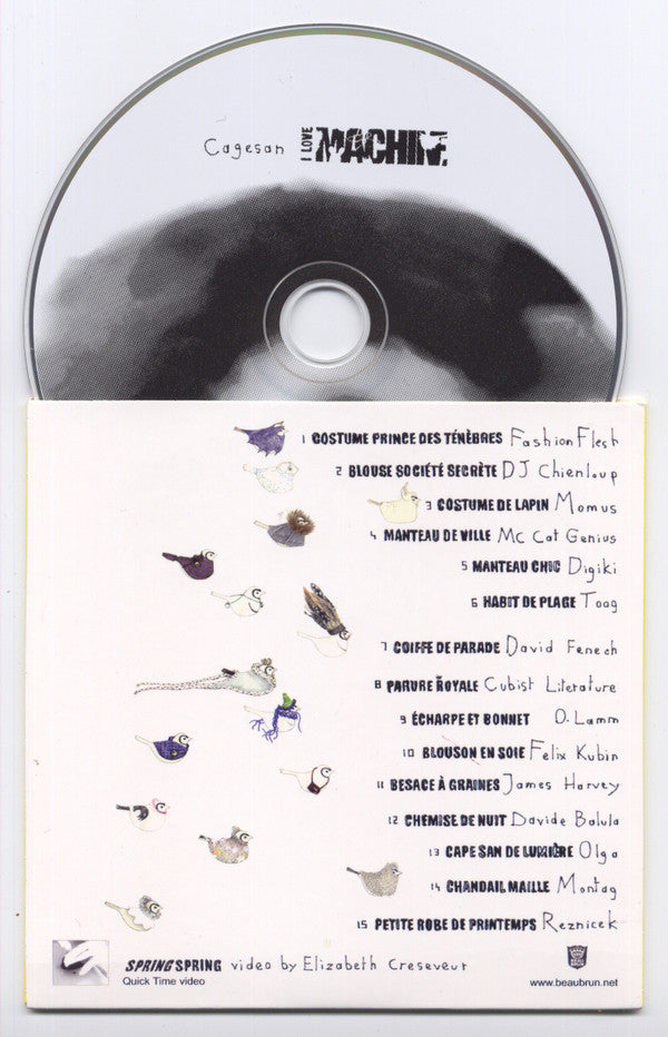 Cagesan : I Love Machine (CD, Album, Enh)