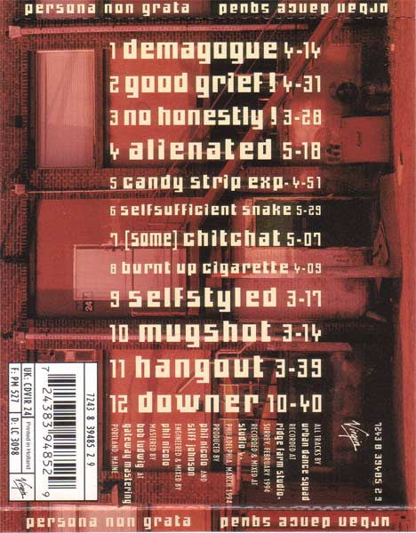 Urban Dance Squad : Persona Non Grata (CD, Album)