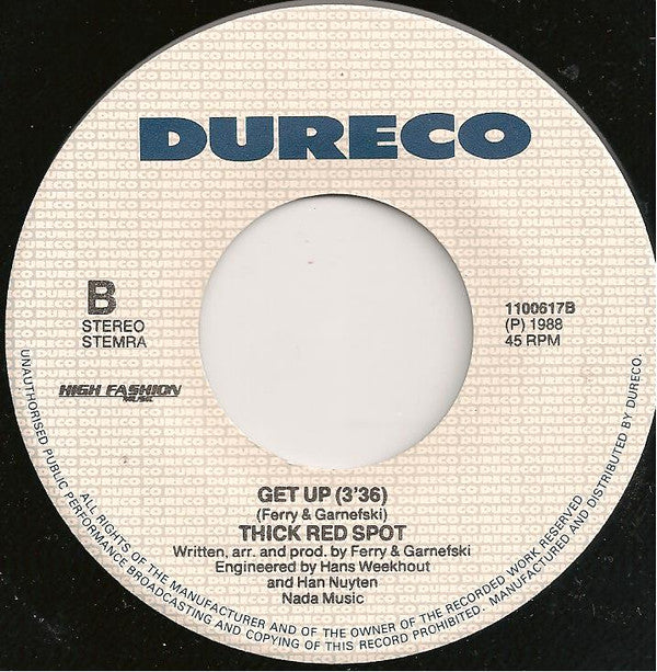 Thick Red Spot : Soft Sex (7", Single)