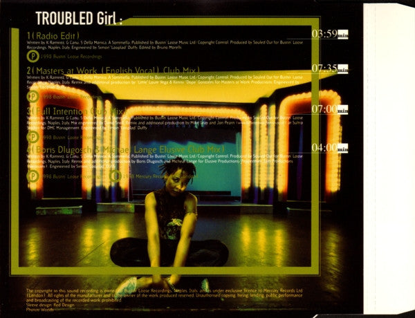 Karen Ramirez : Troubled Girl (CD, Single)