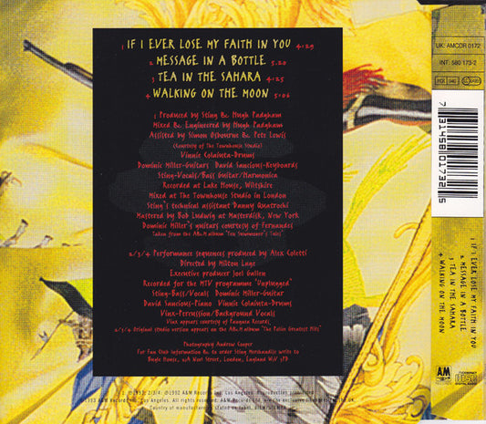 Sting : If I Ever Lose My Faith In You (CD, Single, 1, )