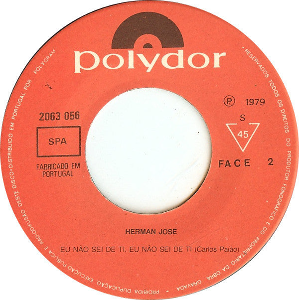 Herman José : Canção Do Beijinho (7", Single)