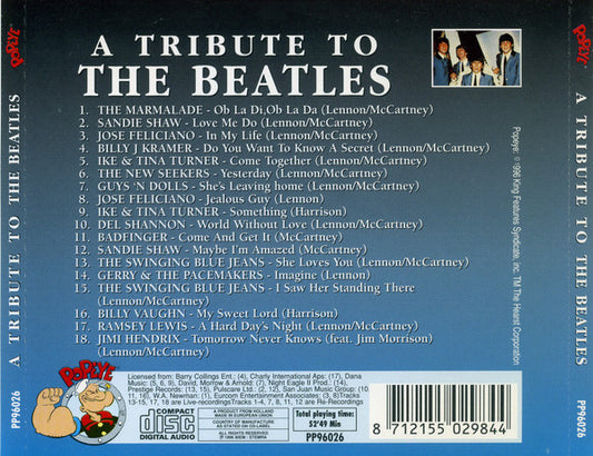 Various : A Tribute To The Beatles (CD, Comp)