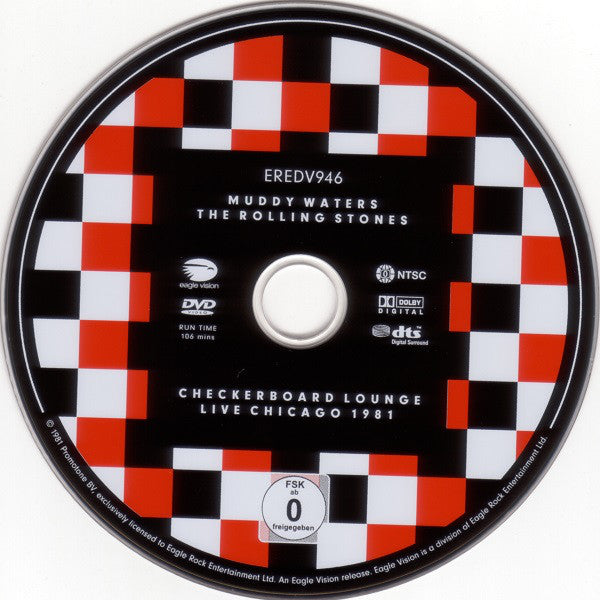 Muddy Waters & The Rolling Stones : Checkerboard Lounge, Live Chicago 1981 (DVD-V, Multichannel, NTSC, Reg)
