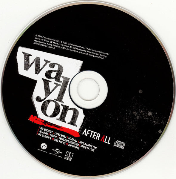 Waylon (3) : After All (CD, Album, Ltd)