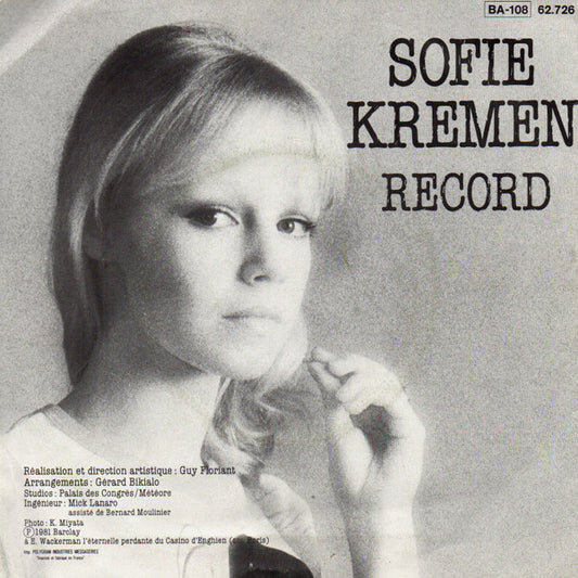 Sofie Kremen : Caviar À Enghien (7", Single)