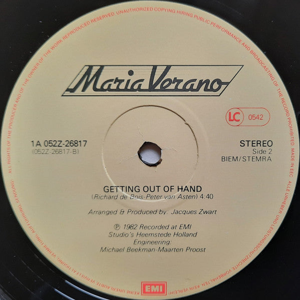 Maria Verano : Whoop De Do (12", Single)