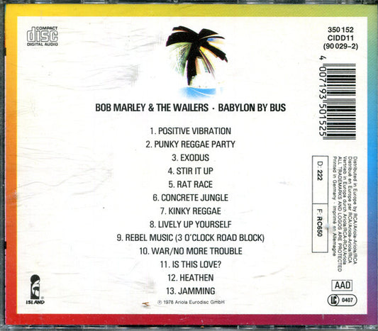 Bob Marley & The Wailers : Babylon By Bus (CD, Album)