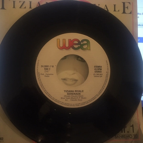 Tiziana Rivale : Sarà Quel Che Sarà (7", Single)
