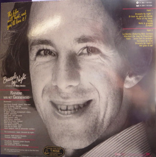 Raymond van het Groenewoud : Music From The Film Brussels By Night (LP, Album)