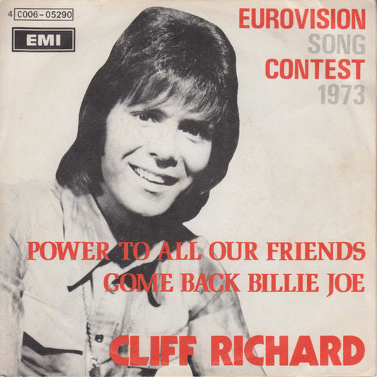 Cliff Richard : Power To All Our Friends (7", Single)