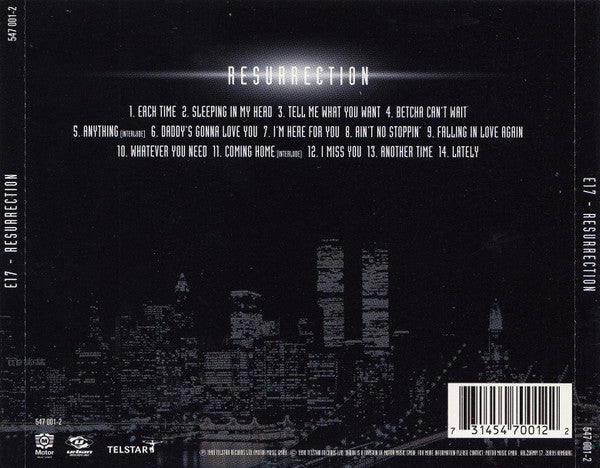 E-17 : Resurrection (CD, Album)
