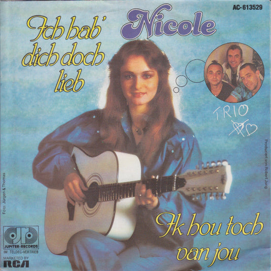 Nicole (2), Trio : Ik Hou Toch Van Jou / Ich Hab' Dich Doch Lieb (7", Single)