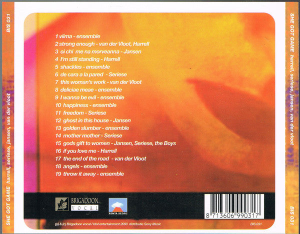 Leoni Jansen & Lucretia Van Der Vloot & Astrid Seriese & Rocq-e Harrell : She Got Game (CD)