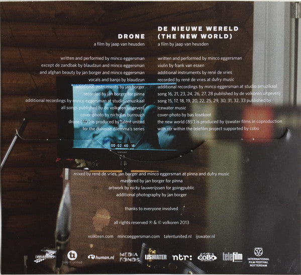 Minco Eggersman : Drone / De Nieuwe Wereld (CD, Comp)