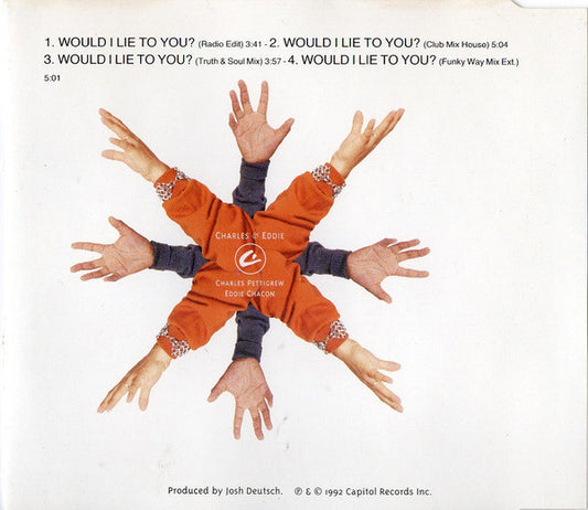 Charles & Eddie : Would I Lie To You? (CD, Maxi)
