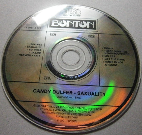 Candy Dulfer : Saxuality (CD, Album)