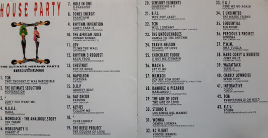 Various : House Party II (The Ultimate Megamix) (CD, Mixed)
