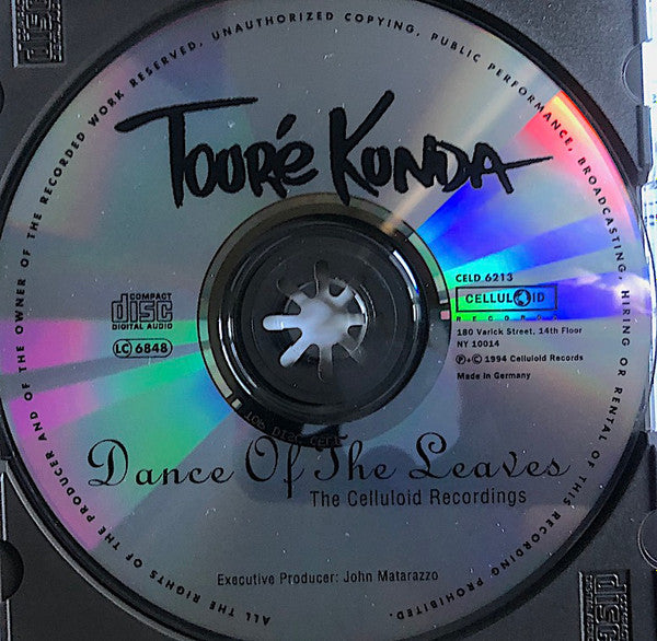 Touré Kunda : Dance Of The Leaves: The Celluloid Recordings (1983-1987) (CD, Comp)