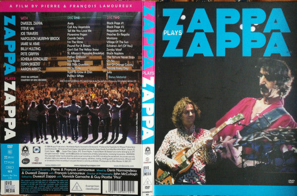 Zappa Plays Zappa : Zappa Plays Zappa (2xDVD-V, PAL)