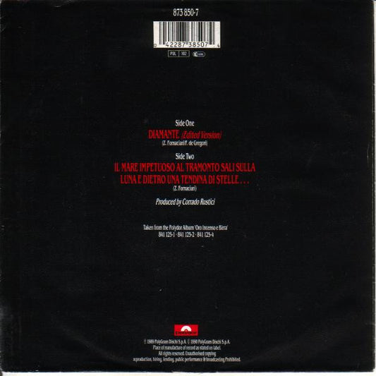 Zucchero : Diamante (7", Single)