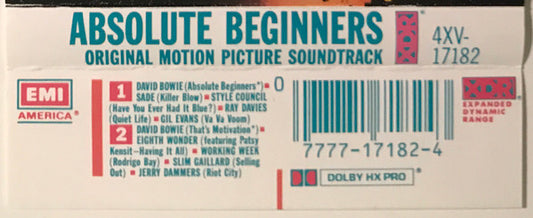 Various : Absolute Beginners - The Musical (Songs From The Original Motion Picture) (Cass, Album, Win)