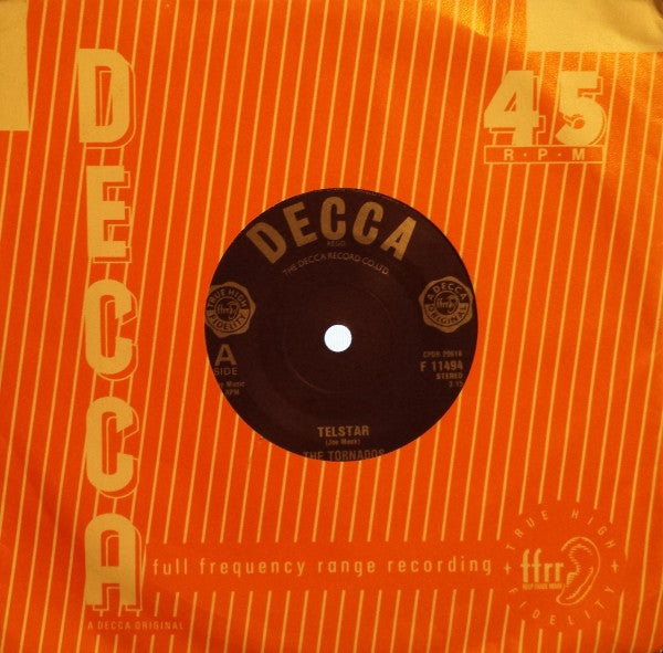 The Tornados : Telstar (7", Single, RE, sol)