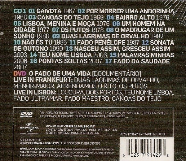 Carlos Do Carmo : Fado Maestro (CD, Comp + DVD-V, Comp, PAL)