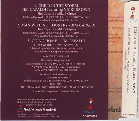 Jim Capaldi Featuring Vicki Brown : Child In The Storm (CD, Maxi)