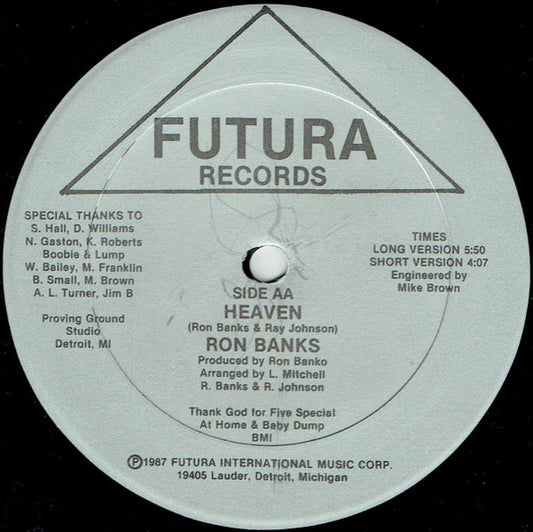 Ron Banks & Belita Woods : The Closer I Get To You (12")