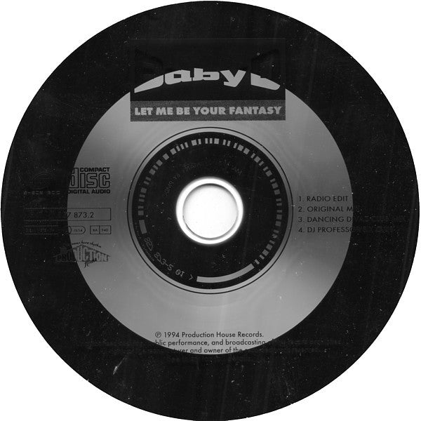 Baby D : Let Me Be Your Fantasy (CD, Maxi)