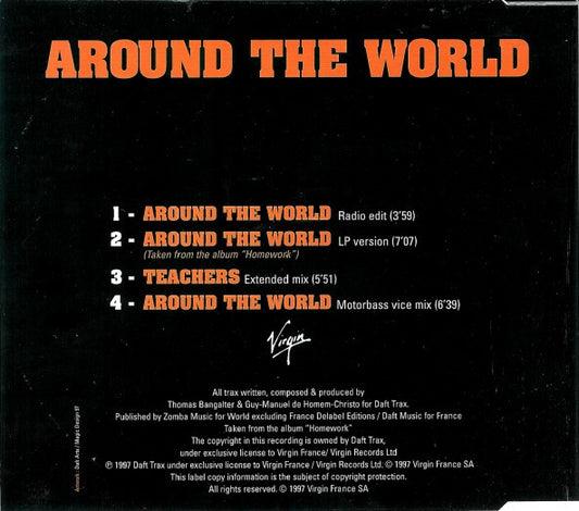 Daft Punk : Around The World (CD, Single)